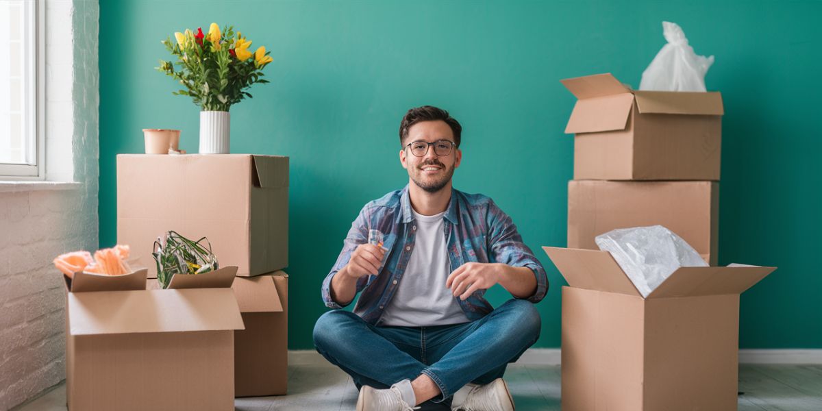 Using The Moving Supplies During The Move